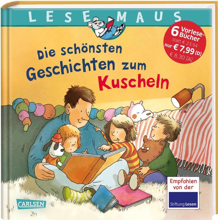 Immagine prodotto LESEMAUS Sonderbände: Die schönsten Geschichten zum Kuscheln (Tedesco, Susanne Laschütza, Sarto Liane, Gabriela briciole, Catharina Westphal, Sciabola Choinski, Christian Tielmann, Eva Wenzel-cittadino, 2021)