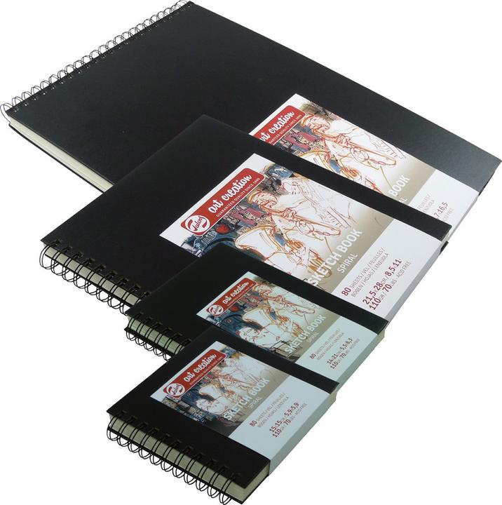 Actual product image Talens Spiral Sketchbook 21,7x28 (21.5 x 28 cm, Hardcover)