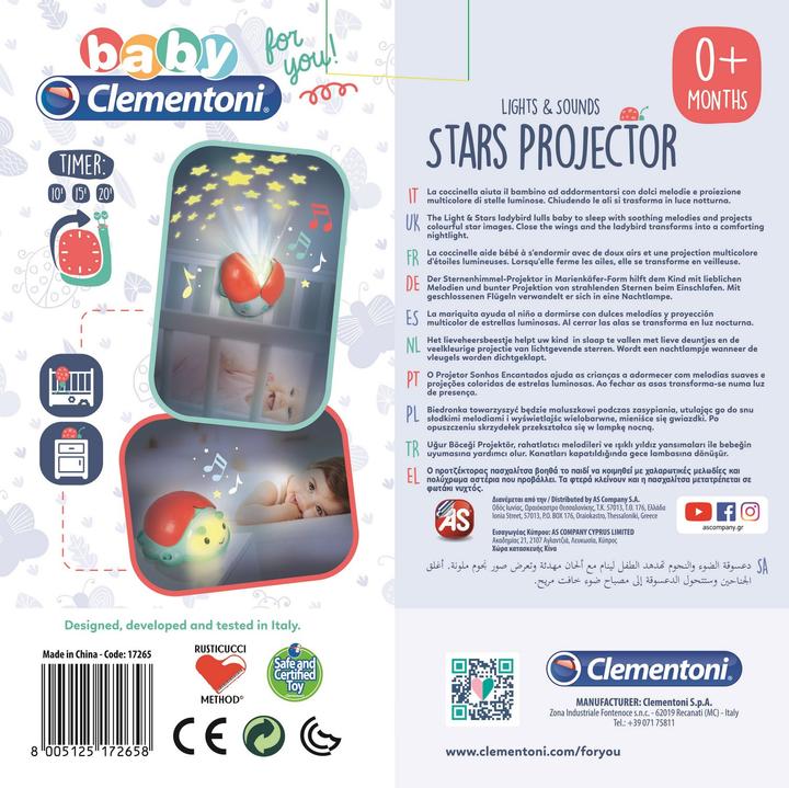 Actual product image Clementoni First months - projector