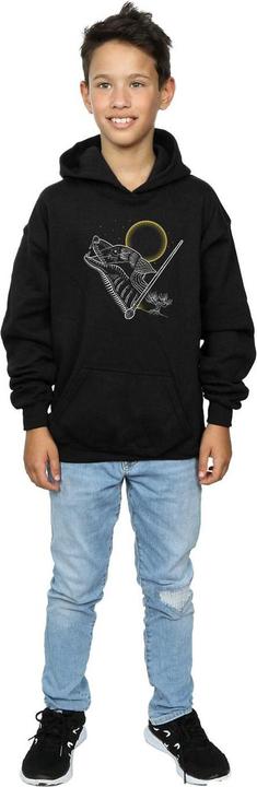 Produktbild Werewolf Line Art Kapuzenpullover Jungen (140, 146)