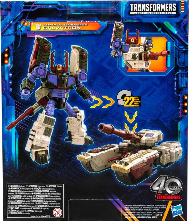 Produktbild Hasbro Transformers Generations Legacy United Leader Class Actionfigur Armada Universe Galvatron 18 cm