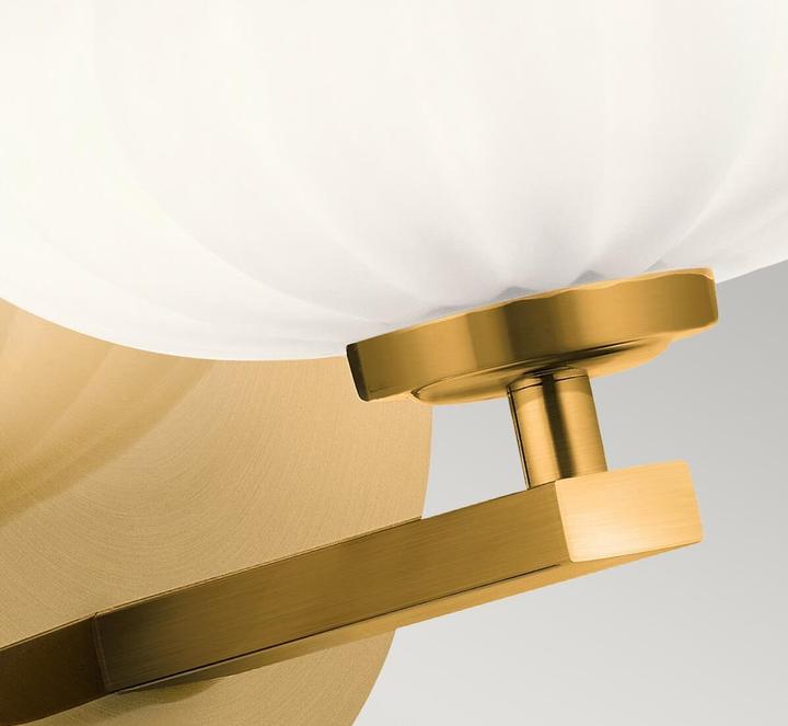 Image du produit Elstead Lighting Pim LED Applique murale G9 renard-or Opale satiné gainé IP44 (300 lm, G9)