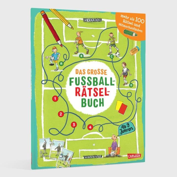 Produktbild Das grosse Fussball-Rätselbuch (Deutsch, Cordula Thörner, Christiane Hahn, 2024)