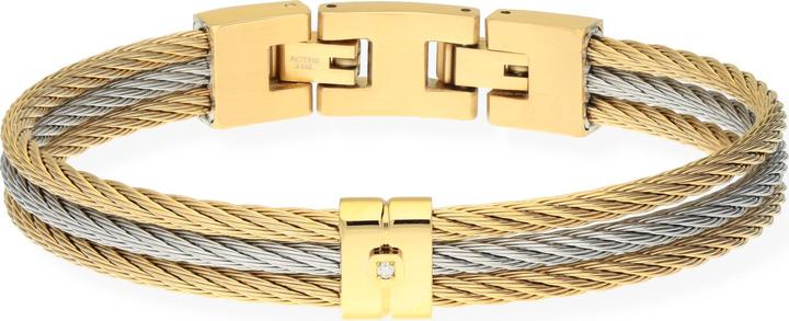 Carat Men's Classic Diamond (19 cm, Edelstahl)