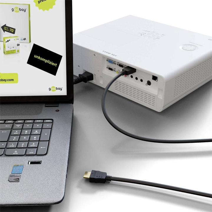 Actual product image Goobay HDMI - HDMI (7.50 m, HDMI)