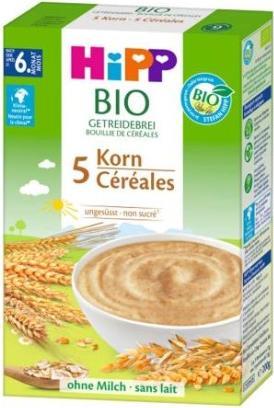Image du produit Hipp Bio Getreidebrei 5-Korn ungesüsst (200 g)
