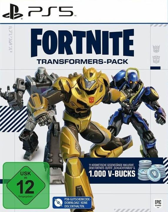 Immagine prodotto Epic Fortnite - Pacchetto Transformers (Codice in scatola) (PS5, DE)