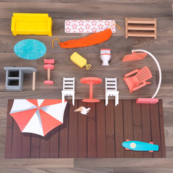Immagine prodotto KidKraft Divertimento sulla ruota panoramica della casa sulla spiaggia