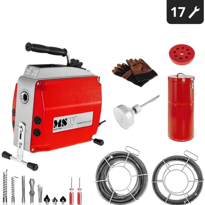 Produktbild MSW Rohrreinigungsmaschine - 570 W - 400 U/min - Ø 20 - 150 mm