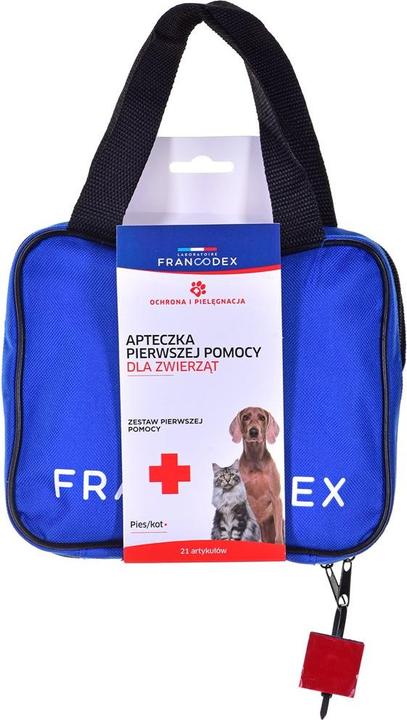 Image du produit Francodex Trousse de premiers secours pour animaux (Chien, Rongeur, Oiseau, Chat)