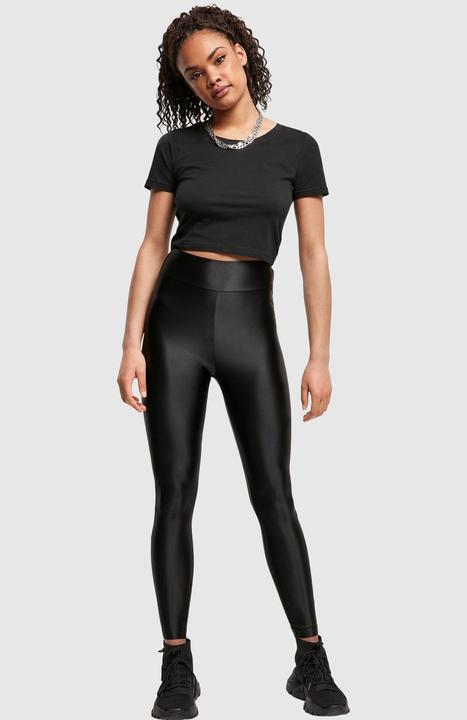 Immagine prodotto Urban Classics Leggings metallici lucidi a vita alta da donna (XL)