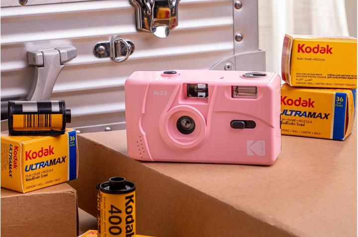 Actual product image Kodak M35 REUSABLE CAMERA Pink