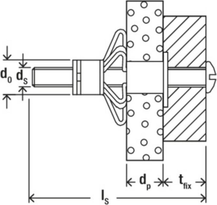 Productafbeelding Fischer SB holteplug met schroef HM 5x65 (4 Pcs.)