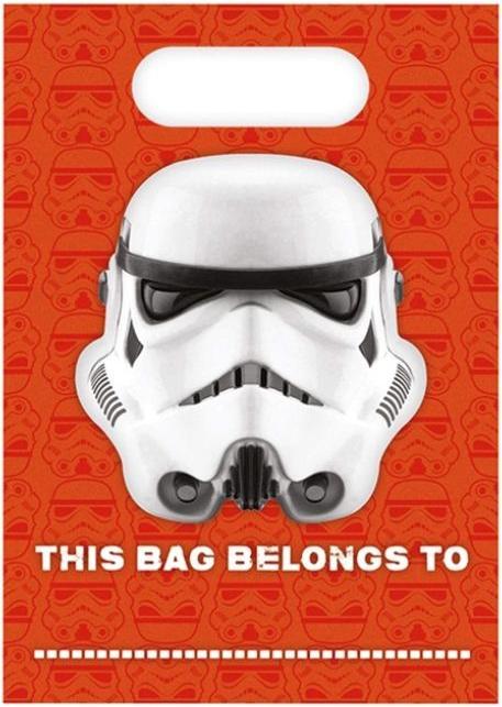 Actual product image Star Wars Stormtrooper Gift Bag (Pack of 16) (Gift box, 16 x)