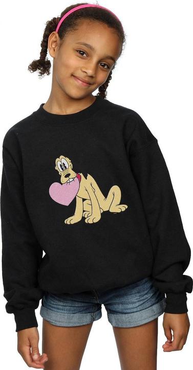 Immagine prodotto Disney Pluto Love Heart Felpa Ragazze (152, 158)