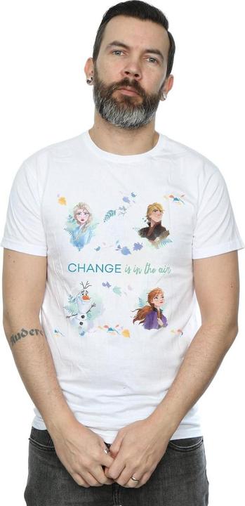 Immagine prodotto Disney Frozen 2 Change Is In The Air Maglietta Uomo (4XL)