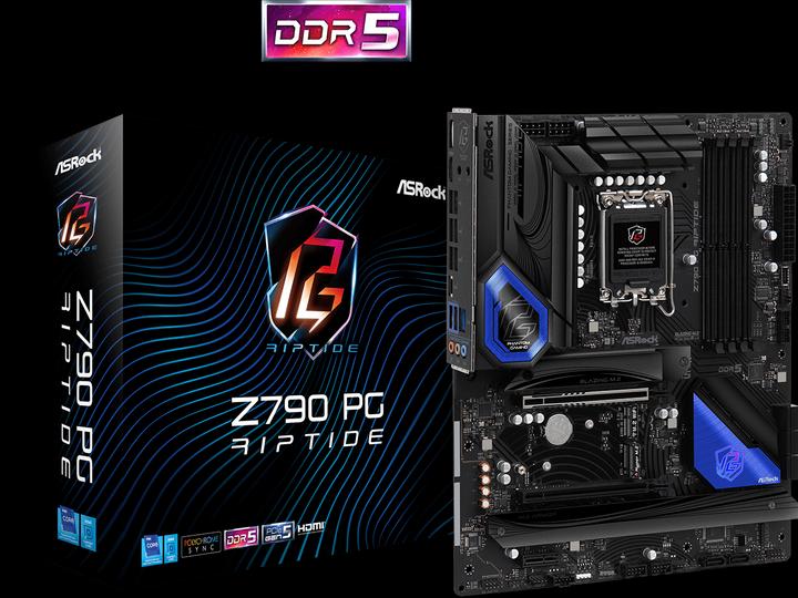 Actual product image AsRock Z790 PG Riptide (LGA 1700, Intel Z790, ATX)
