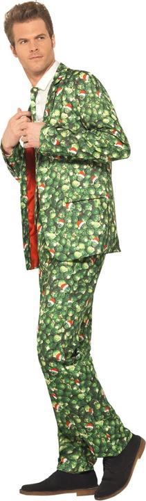 Actual product image Smiffys Mens Brussel Sprout Costume Suit (M)