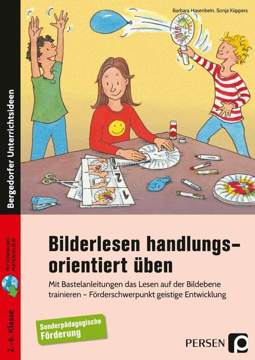 Immagine prodotto Bilderlesen handlungsorientiert üben (Tedesco, Barbara Hasenbein, Sonja Küppers, 2020)