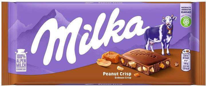 Produktbild Milka Peanut Crisp 90g (90 g)