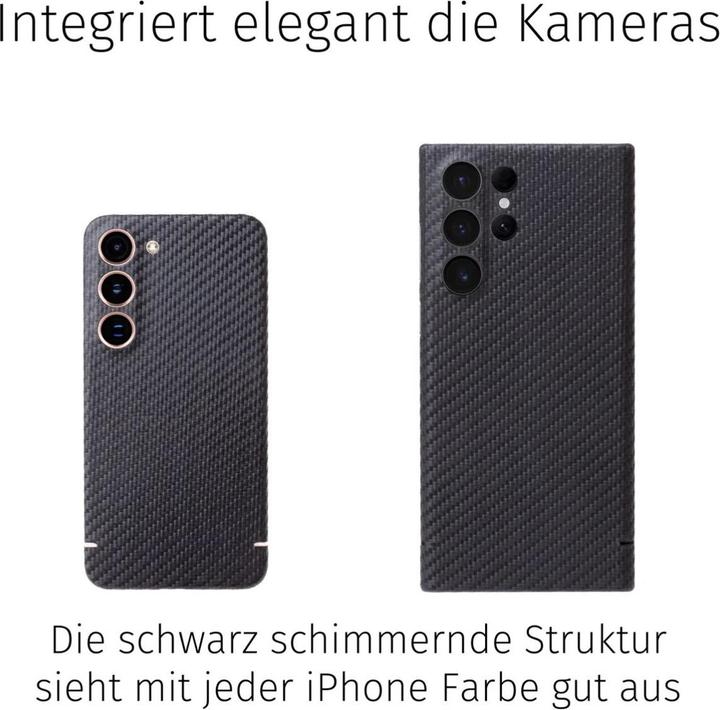 Actual product image Filono Carbon Case Samsung Galaxy S25 MagSafe kompatibel (Samsung Galaxy S25)