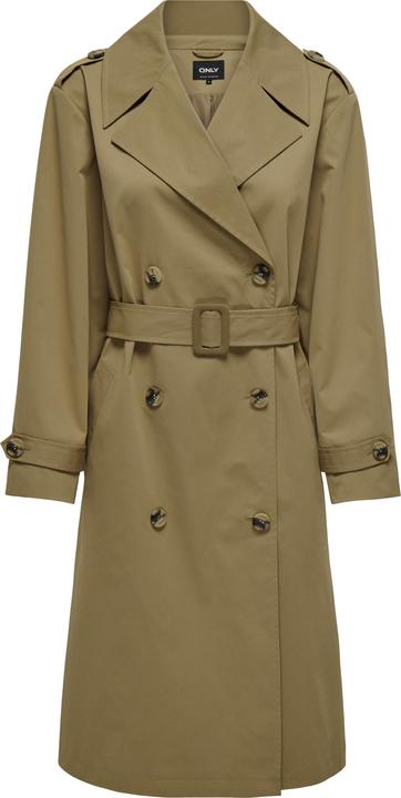 Produktbild Only Reverskragen Ärmelbündchen mit Knopf Trenchcoat Trenchcoat (XL)