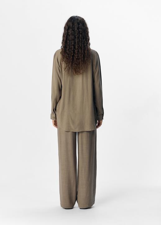 Immagine prodotto Object Leinenmix Hose mit weitem Bein (42)