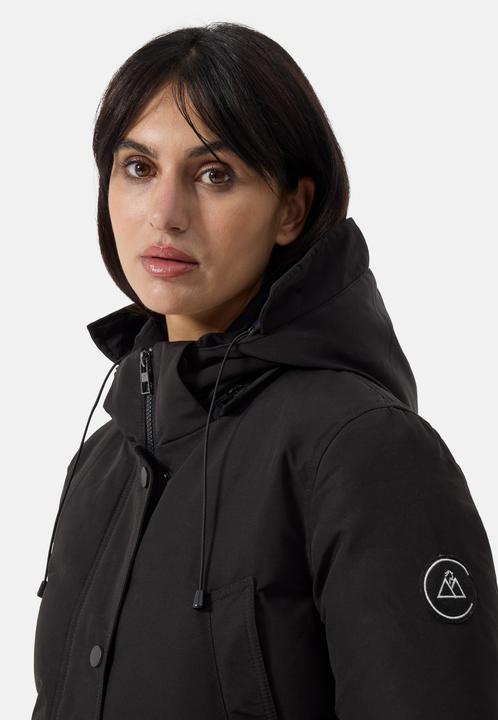 Immagine prodotto Cash-Mere Parka in piuma d'oca con cappuccio e fodera in cashmere (L)