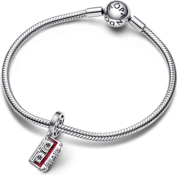 Image du produit Pandora Marvel Guardians of the Galaxy Cassette Charm (Émail, Argent sterling)
