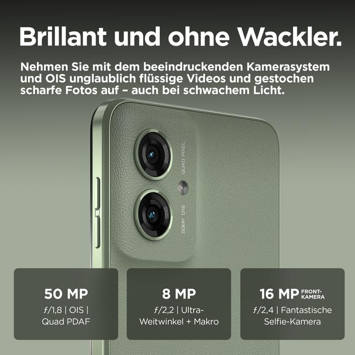 Immagine prodotto Motorola Moto G55 (256 GB, Verde fumo, 6.49", Doppia SIM, 50 Mpx, 5G)