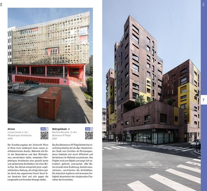 Actual product image Architekturführer Paris (German, Jean-Philippe Hugron, 2024)