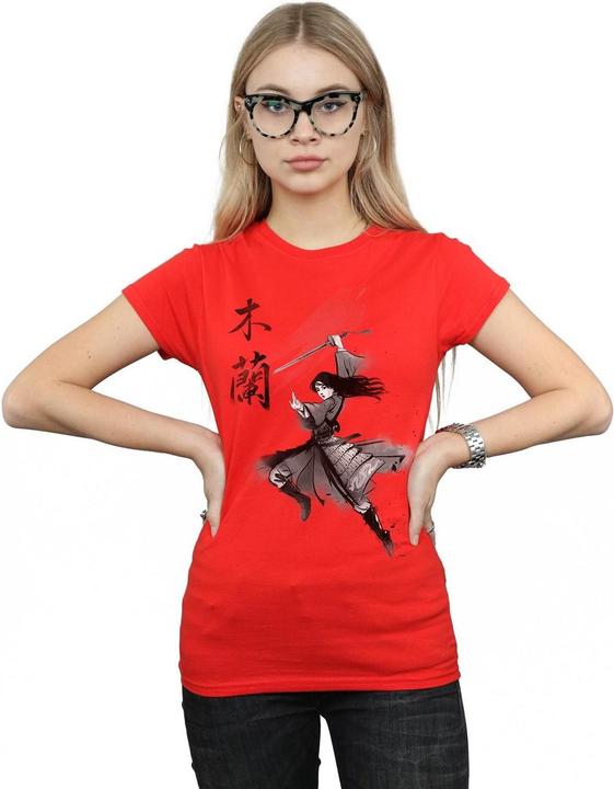 Immagine prodotto Disney Mulan Movie Sword Jump Maglietta Donna (L)