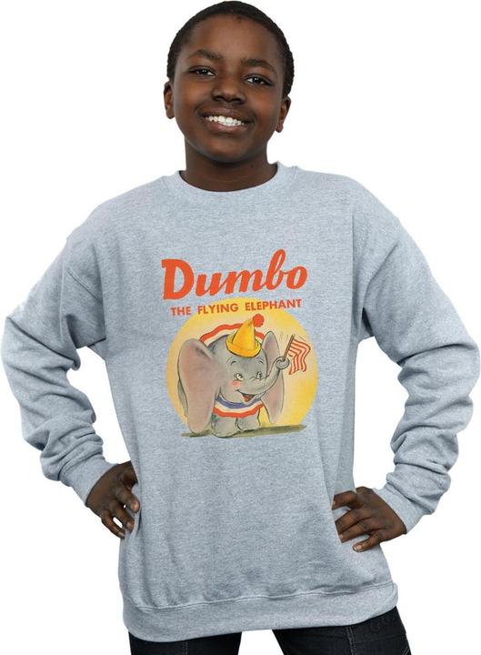 Actual product image Disney Boys Dumbo Flying Elephant Sweatshirt (152, 158)