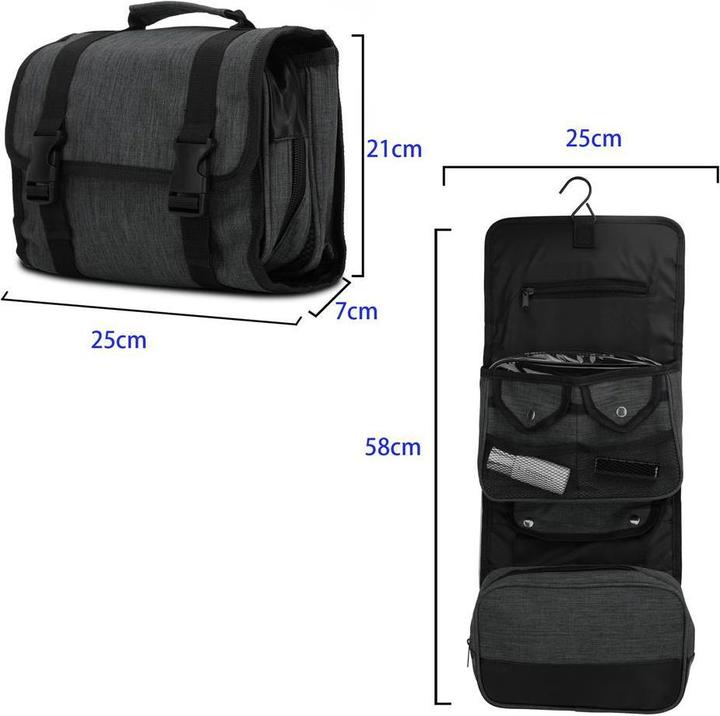 Actual product image Intirilife Foldable toilet bag