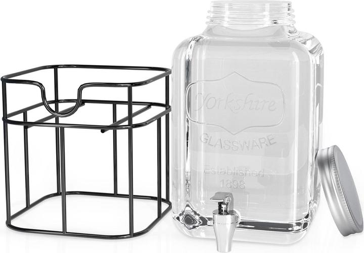 Actual product image Intirilife Glass Beverage Dispenser 4 litres
