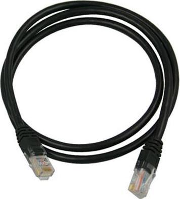 Produktbild Deltaco UTP Cat5e - 2 m - RJ-45 - RJ-45 - Schwarz (U/UTP, CAT5e, 2 m)