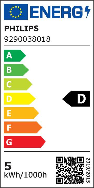 Energy Label Philips LEDtube (G5, 4.50 W, 630 lm, 1 x, D)