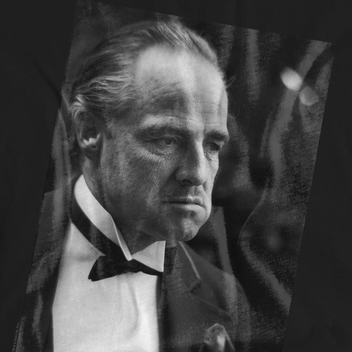 Immagine prodotto The Godfather Maglietta Don Vito Corleone Fotografia Adulto Unisex (M)