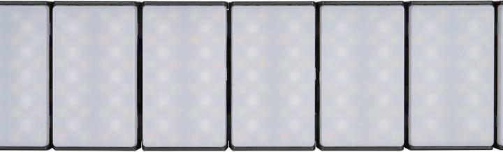 Actual product image Sirui Dragon B25R-D Set of 2 Bendable RGB LED Panel 25W for Photo + Video (Flash unit battery)