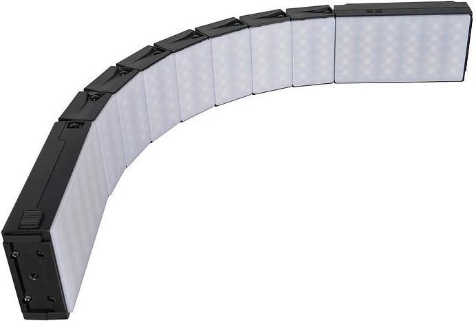 Actual product image Sirui Dragon B25R-D Set of 2 Bendable RGB LED Panel 25W for Photo + Video (Flash unit battery)