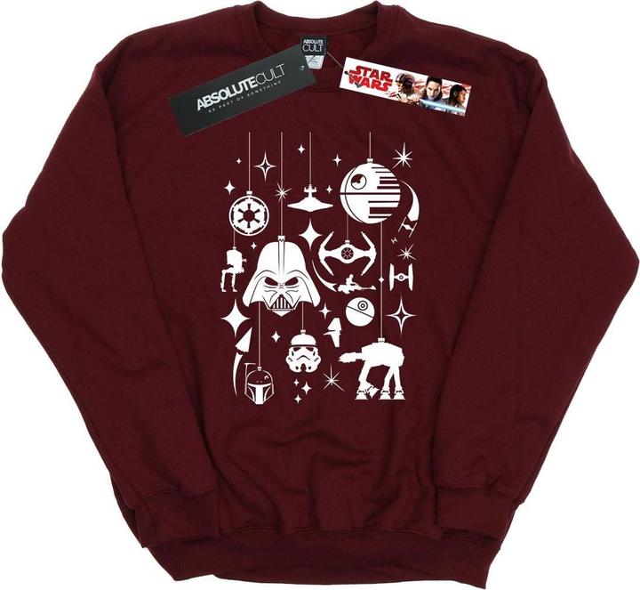 Star Wars Christmas Decorations Sweatshirt (M)