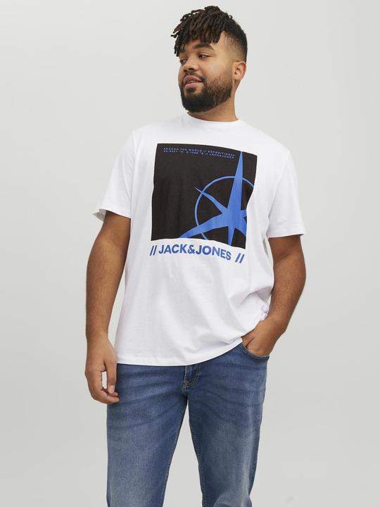 Image du produit Jack & Jones T-shirt ras du cou plus size (4XL, 6XL)