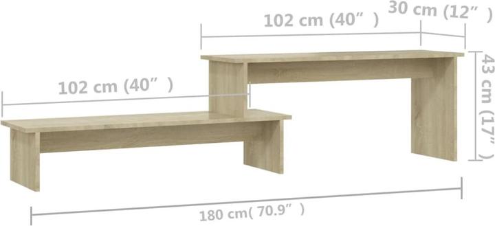 Image du produit VidaXL Titus (180 x 30 x 43 cm)