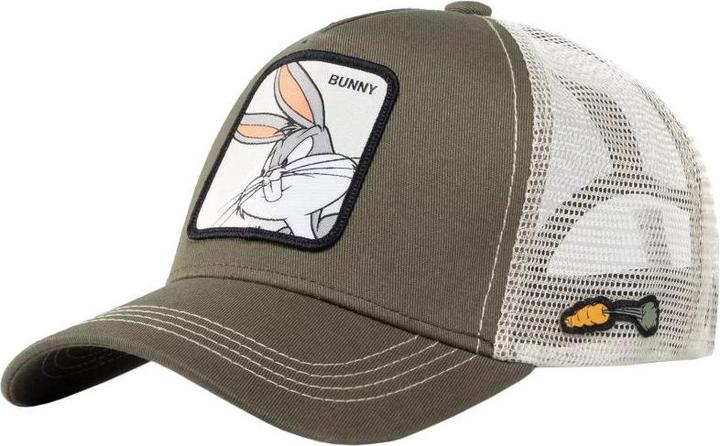 Image du produit Capslab Casquette de camionneur Looney Tunes avec motif de lapin (Taille unique)
