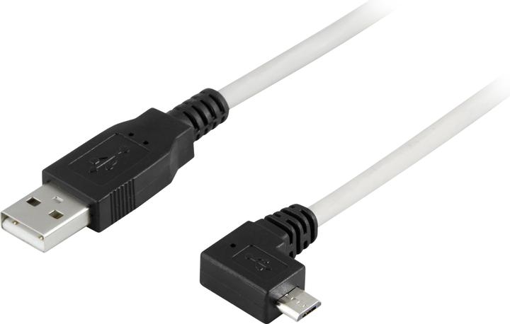 Produktbild Deltaco USB-kabel - USB til Micro-US (2 m, USB 2.0)