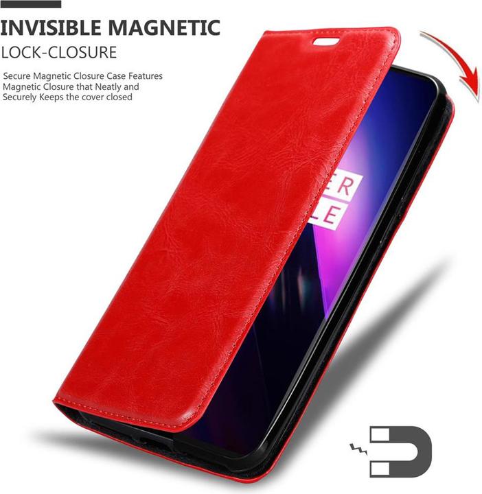 Produktbild Cadorabo Book Invisible Magnet Cover (Oneplus 8)