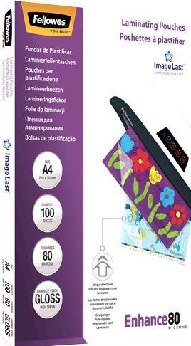 Produktbild Fellowes Enhance 80 (A4, 100 Stück, 80 µm)