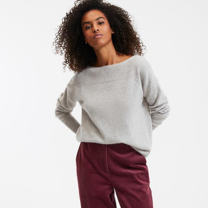 Produktbild La Redoute Collections Pullover mit U-Boot-Ausschnitt (XL)