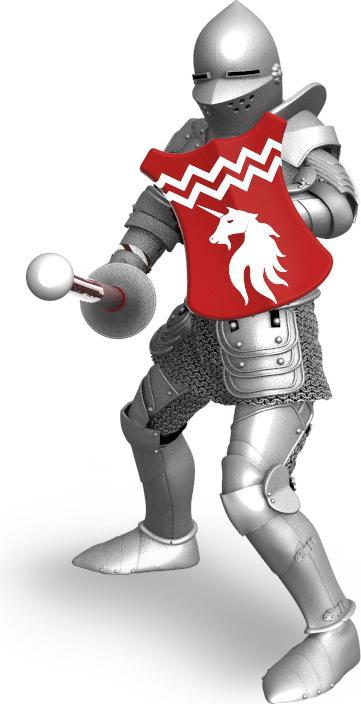 Actual product image Papo Unicorn knight with lance
