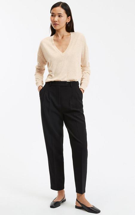 Produktbild La Redoute Collections Slim-Hose mit Bundfalten (42)